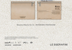 (ПРЕДЗАКАЗ) Альбом LE SSERAFIM - PUREFLOW PT.1 2nd Studio Album WVS ALBUMS RANDOM Version