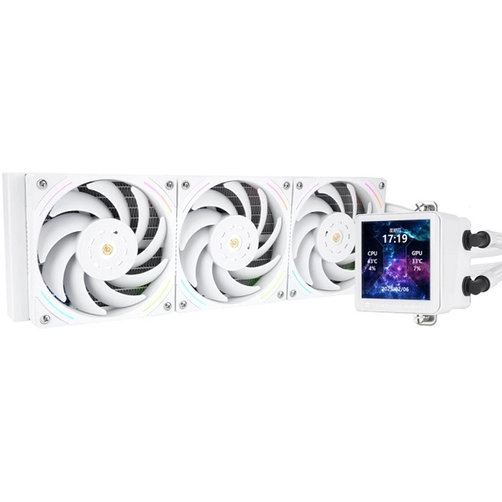 Система водяного охлаждения Thermalright Frozen Vision 360 ARGB V2, белый (TRFV360AWV2), (F-VISION-360-WH-ARGB-V2)