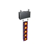 Kinetic Beam Light 97 см — кинетический лучевой светильник с одной лебёдкой 1400 Вт