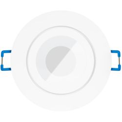Светильник встраиваемый влагозащищенный ЭРА WR11 WH под лампу MR16 GU5.3 IP44 белый | Влагозащищенные встраиваемые светильники