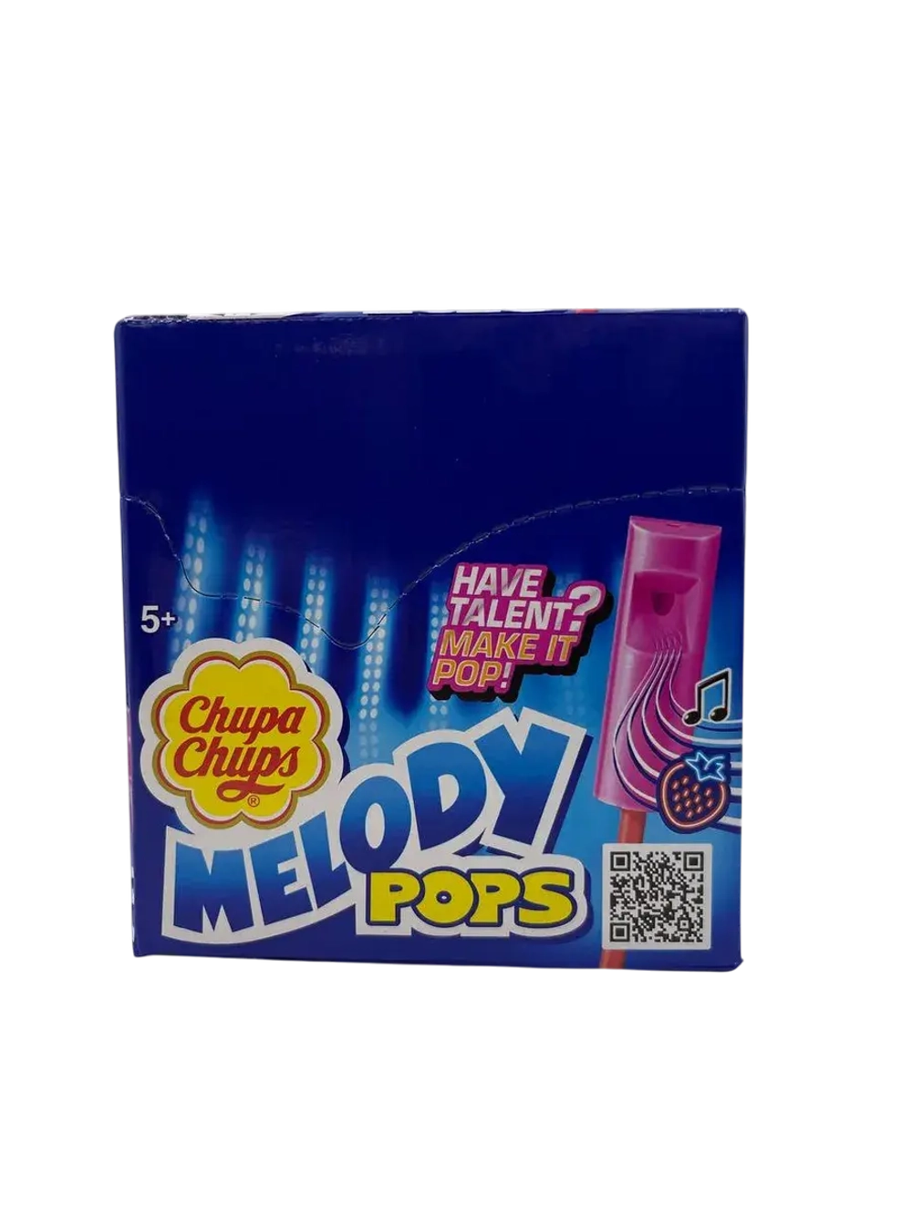 Карамель Chupa Chups Melody Pops со вкусом клубники