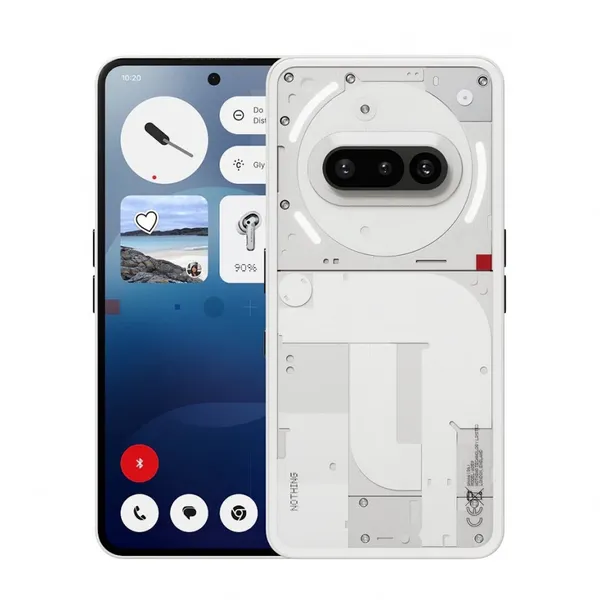 Смартфон Nothing phone (3a) 12/256 ГБ, Dual nano SIM, Белый | White