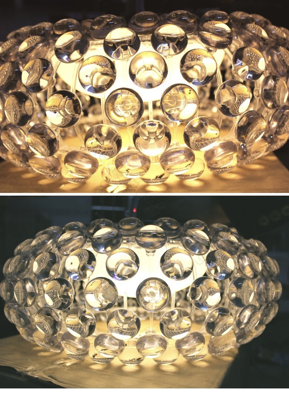 Wall design lamp CABOCHE piccola by Foscarini (Clear)