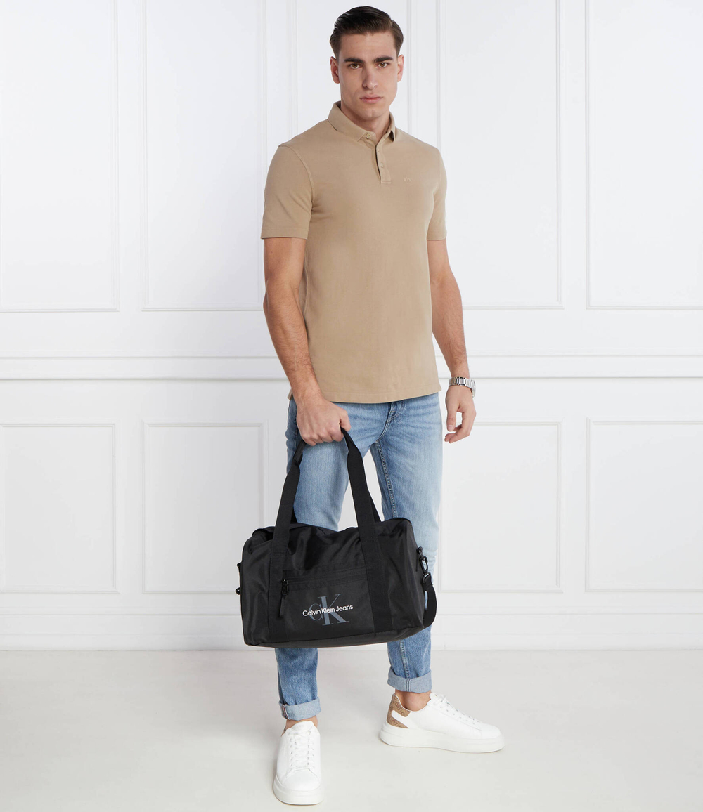 Поло Armani Exchange - бежевый(3DZFAB ZJXUZ)