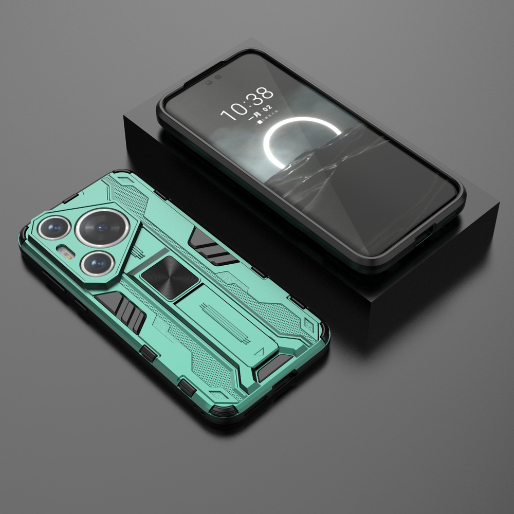 Противоударный чехол с подставкой Transformer для Huawei Pura 70 Pro