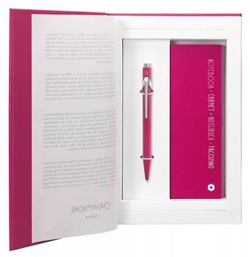 Шариковая ручка Carandache Office CHRISTMASS 2016 Purplish Red Mblue (CC0849.016)