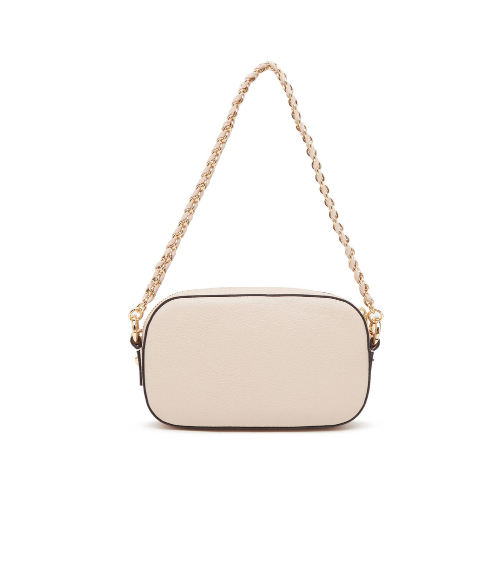 кожаная сумка через плечо 2в1 jet set logo Michael Kors - коричневый(32R3GJ6C4L)