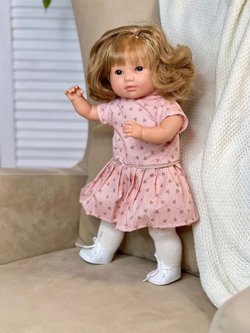 Кукла для девочки мягконабивная 42см Сандра (4419K)
