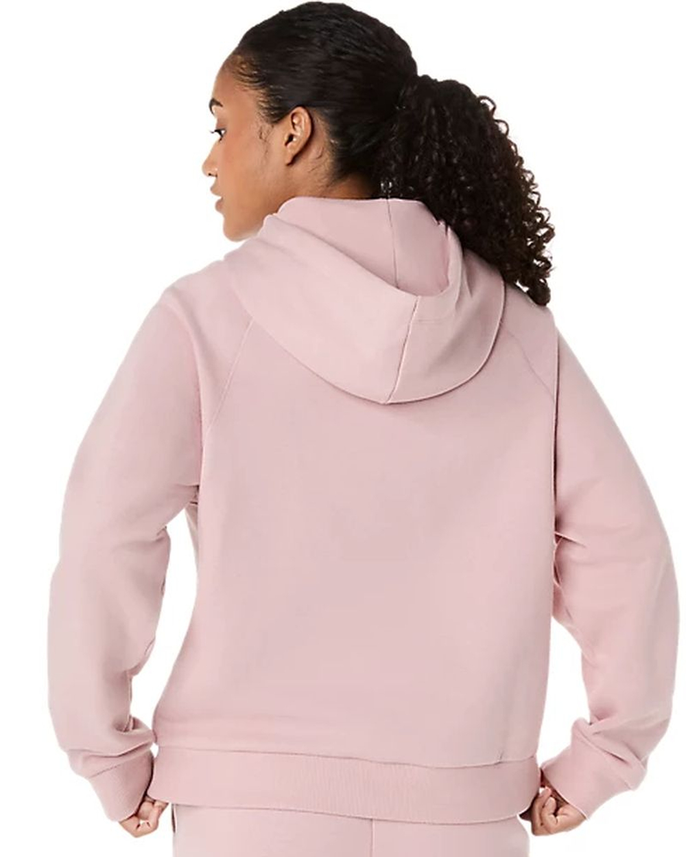 Женская Кофта теннисная Asics Logo Fleece Pullover - morganite