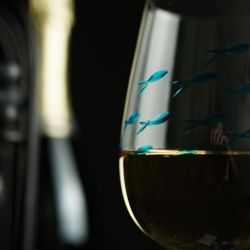Бокал для вина 430 мл "Abyss" декор d 8,3/6,6 см h22 см P.L. - BarWare [6]