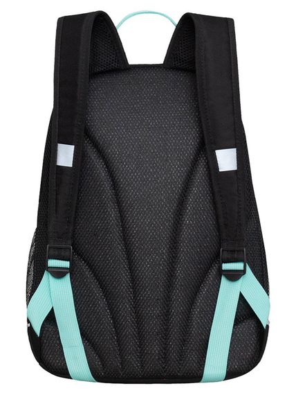 Çanta \ Bag \ RG-463-1 Рюкзак школьный (/1 черный-мятный)