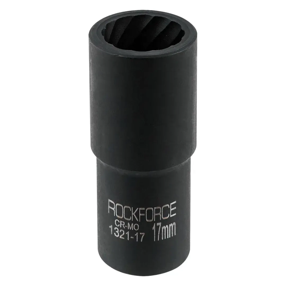 Головка ударная двухсторонняя 1/2'', 17мм (6/12гр.) RockFORCE RF-1321-17
