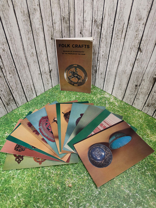 Folk Crafts набор открыток 15 штук