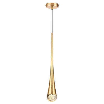 4278/1 L-VISION ODL21 241 прозрачн/золот фольг-ние Подвесной светильник IP20 GU10 LED max 6W GOTA