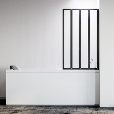 Душ. шторка Veconi PL-74BR Арт. PL74BR-90-01-19C4 Стекло прозр./4 мм (уст.905-920,выс.1500)