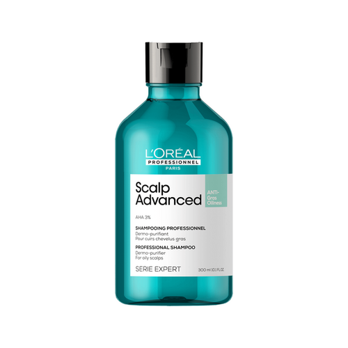 L'Oreal Professionnel Scalp Advanced очищающий шампунь для волос, склонных к жирности, 300 мл.