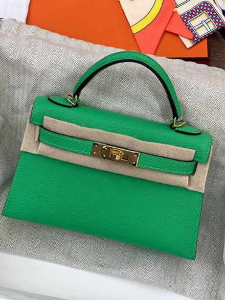 Сумка Hermes Kelly Mini Epsom ручной шов