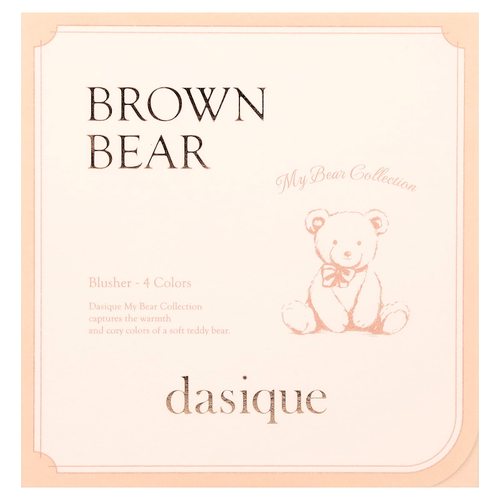 Dasique, My Bear Collection, растушевка для настроения, оттенок 16, бурый медведь, 8,8 г (0,31 унции)
