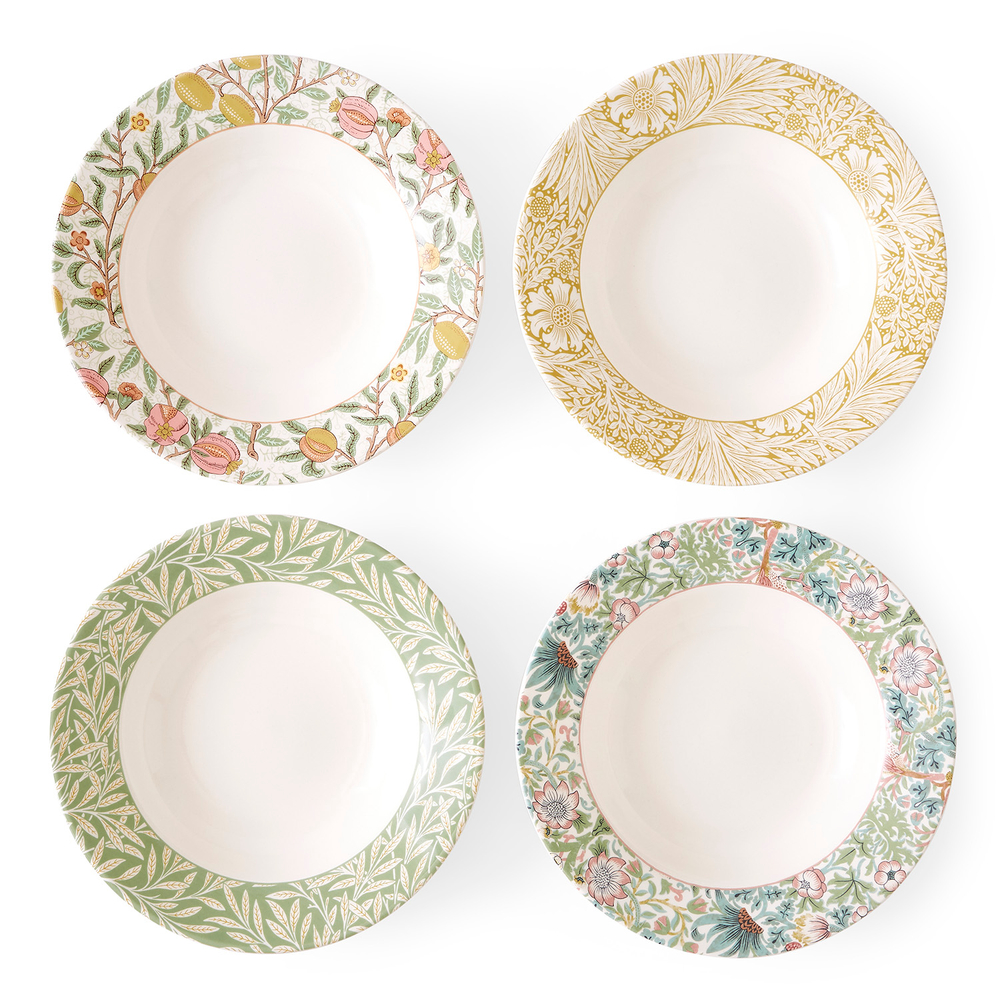 Spode Тарелка Morris&Co. Клубничный вор глубиной 26 см MCO45746-D