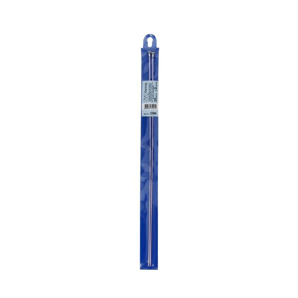 Спицы прямые металл ⌀2.0 мм, 35 см, розовый, Gamma CNK