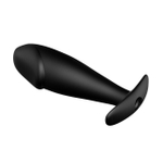 Анальный стимулятор в виде пениса Special Anal Stimulation (12 режимов) (Цвет: черный)