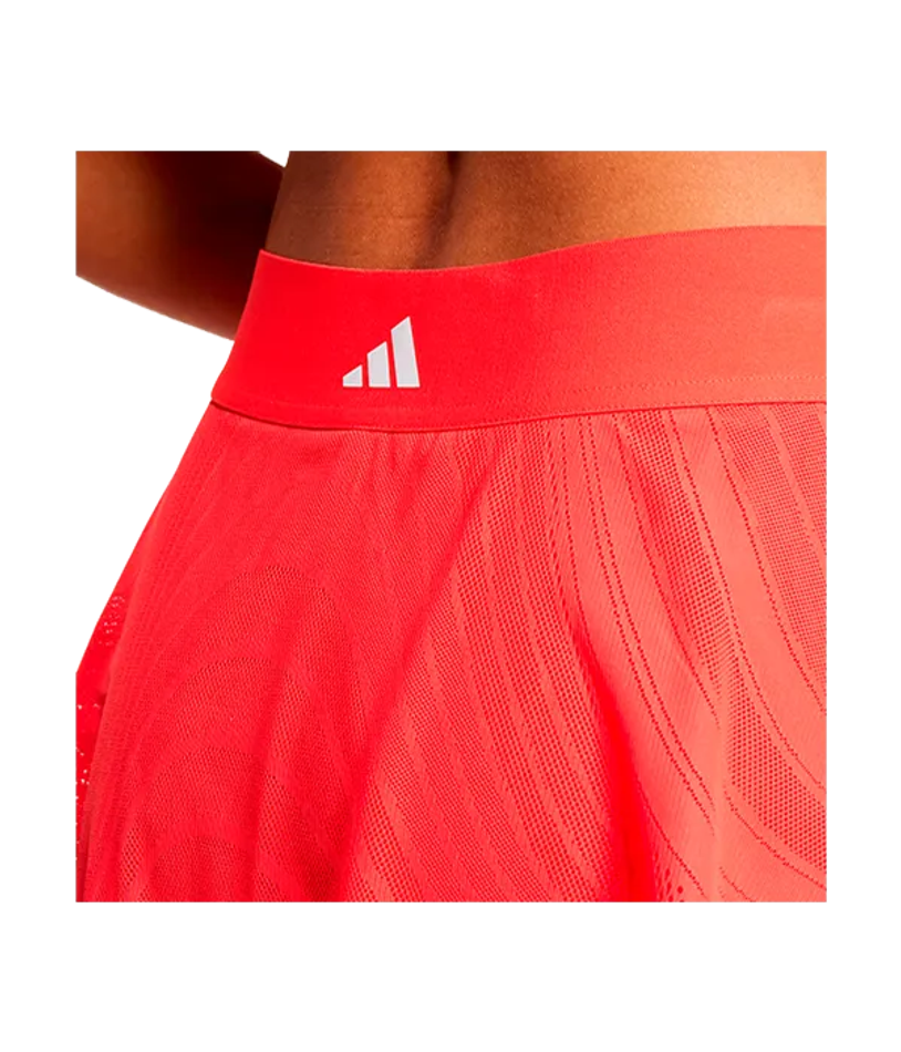 Юбка для падел Adidas Wow Pro Red 2025 красная