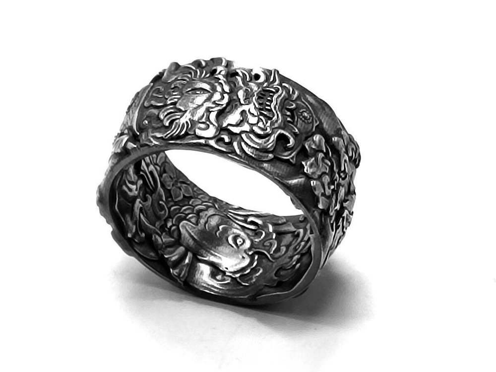 Кольцо из серебра "Irezumi-4" IRZR-04