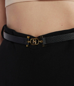 Брюки с ремешком Elisabetta Franchi - черный(PA05342E2)