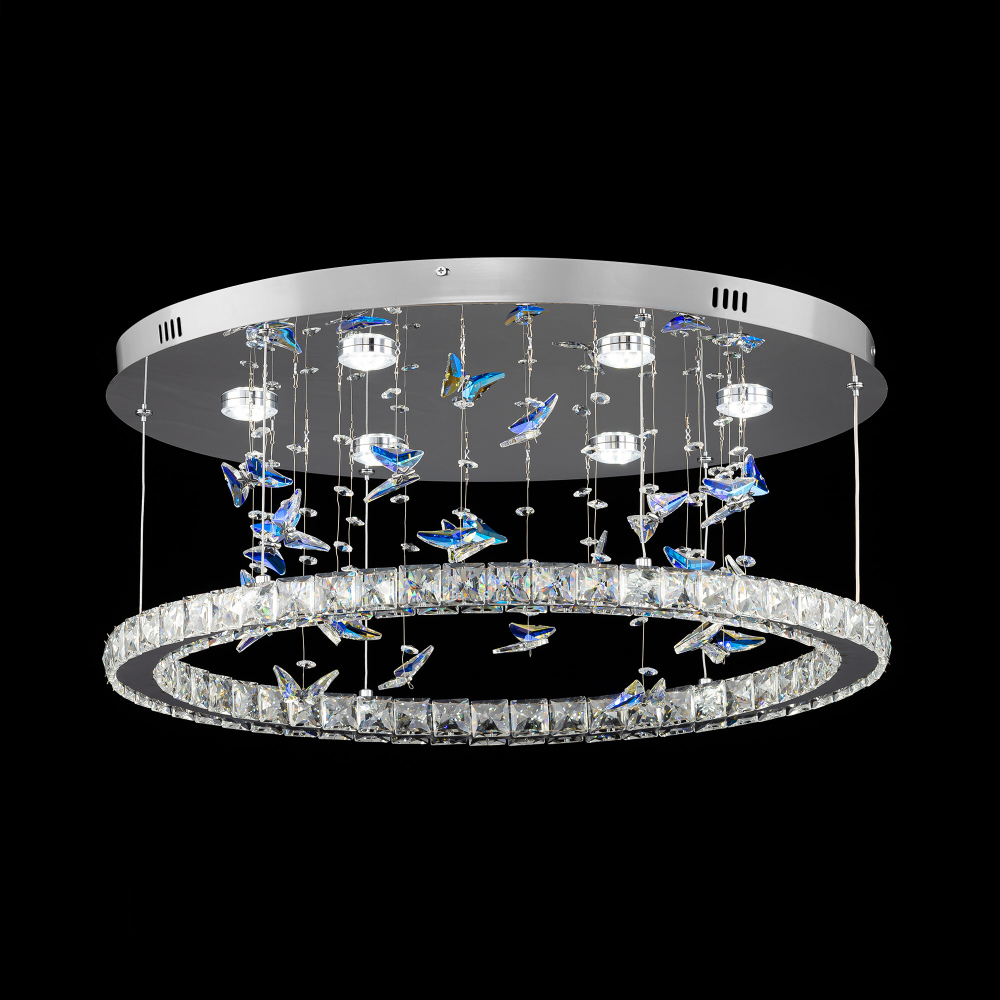 Citilux ETERA CL322050 LED Люстра хрустальная с пультом