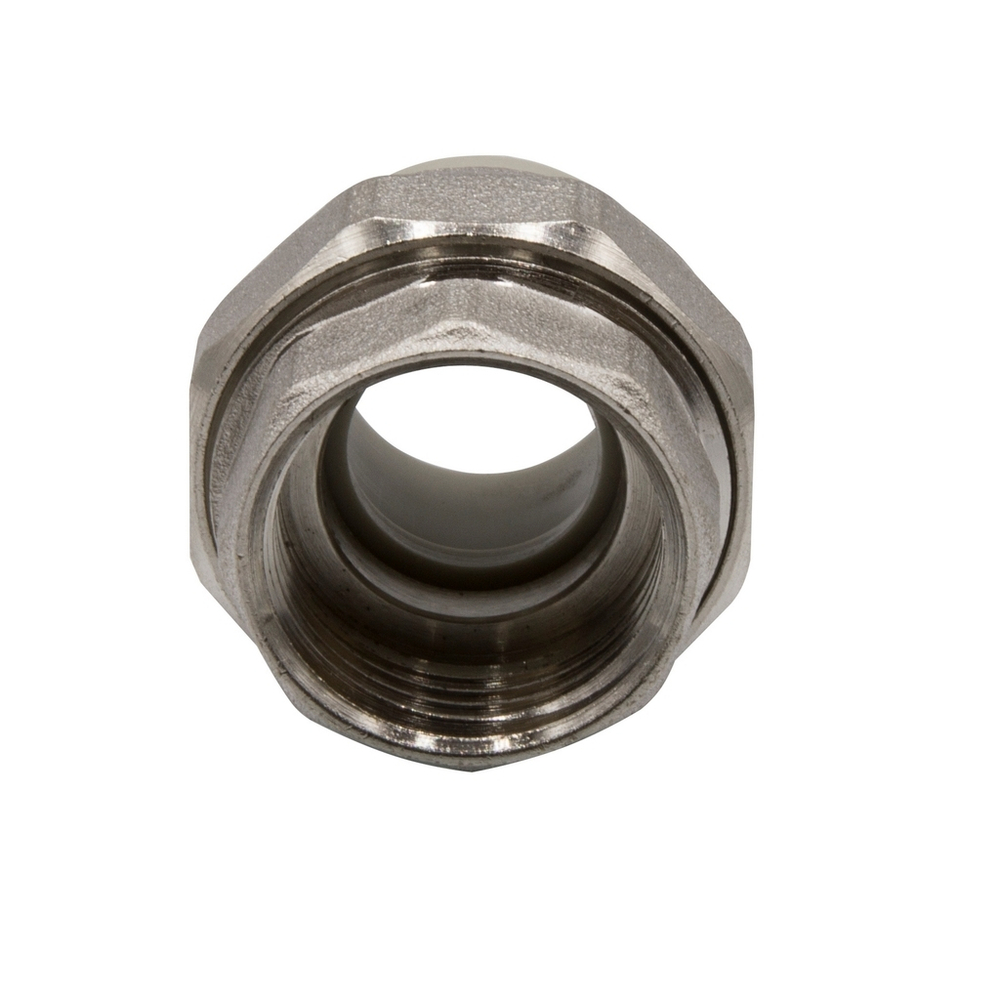 Муфта комб. разъемная, вн 20х3/4" EVER® СЕРЫЙ (Россия)