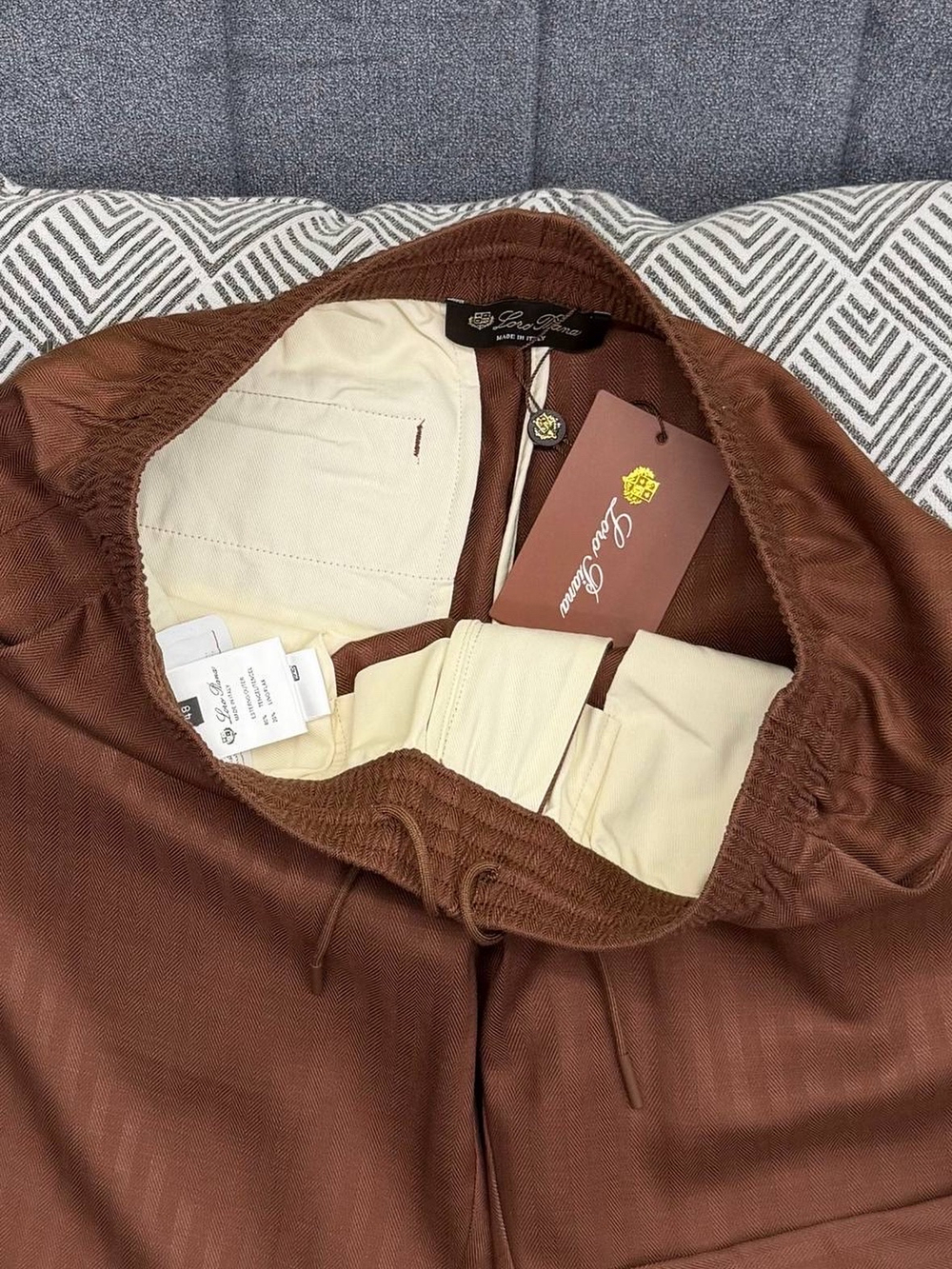 Льняные брюки Loro Piana