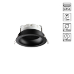 Встраиваемый светильник Novotech 371004 IP20 GX53 12W 220-240V GEMINI