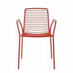 Кресло металлическое Scab Design Summer, красный