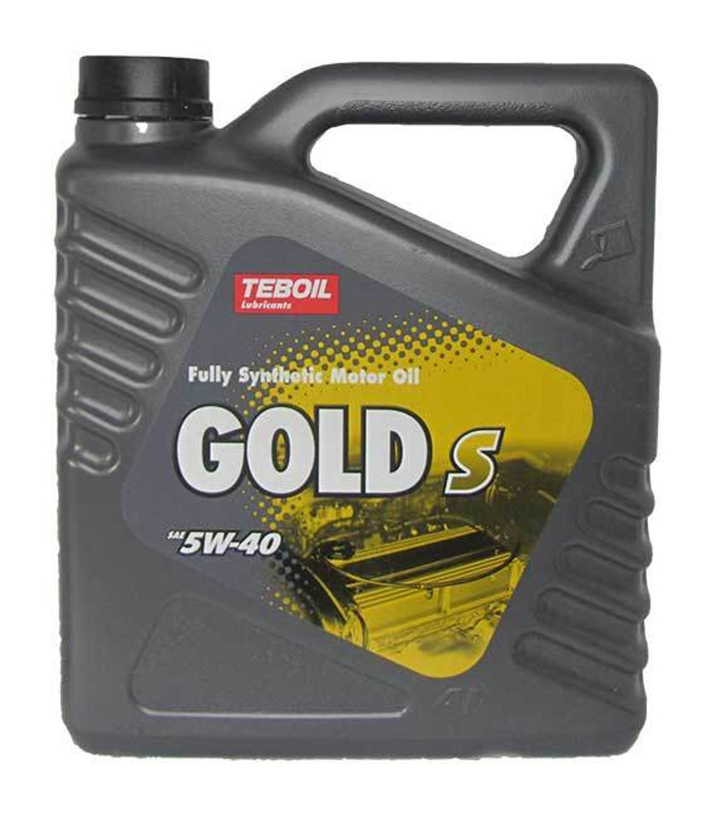 Масло моторное синтетика TEBOIL GOLD S 5W40  4л