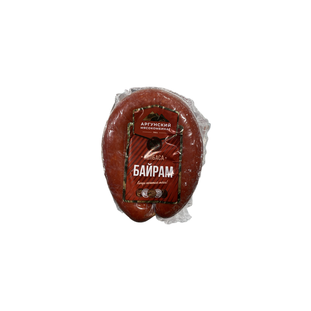 Колбаса п/к Аргунский мясокомбинат Байрам круглая кг