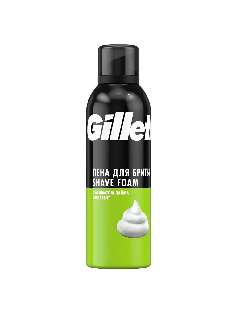 Gillette Пена для бритья Lime scent 200мл