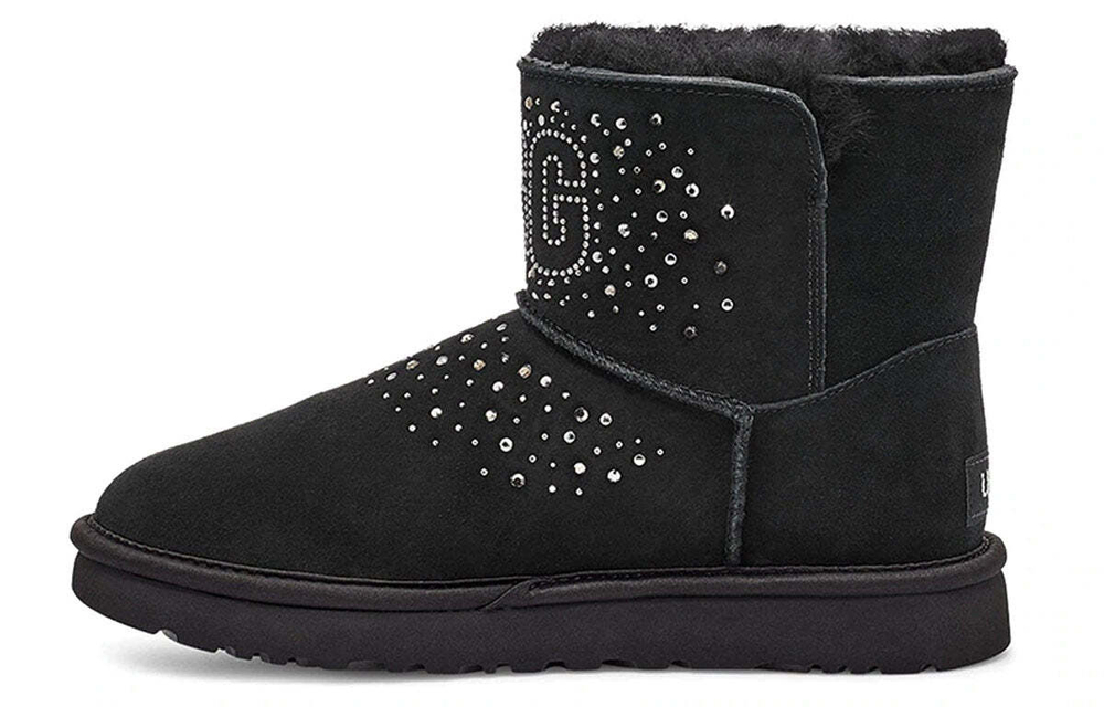 UGG Угги Classic Bling Mini, черный