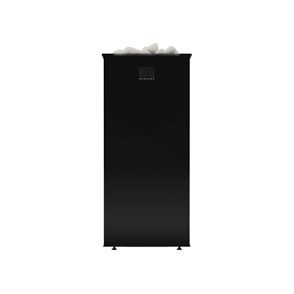 Электрическая печь для бани и сауны Sangens W20G Glass Black (Сангенс В20С Стекло черное)
