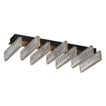 Citilux PALANT CL325272 LED Люстра хрустальная Чёрный+Бронза