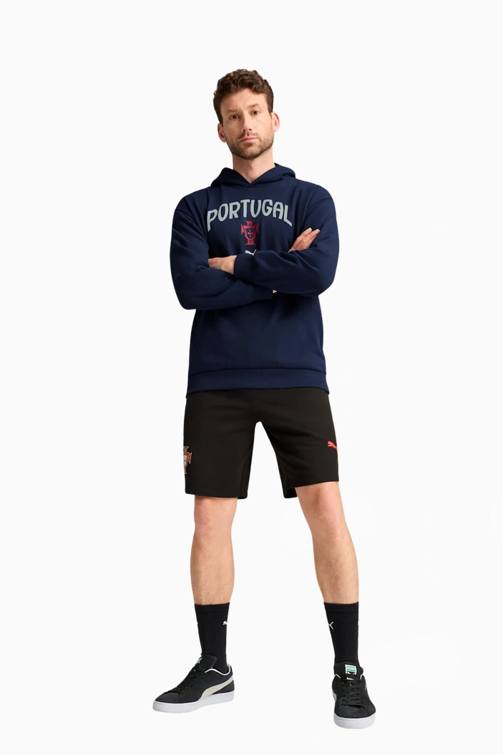 Кофта Puma Portugal 2025 ftblNRGY+ - темно-синий