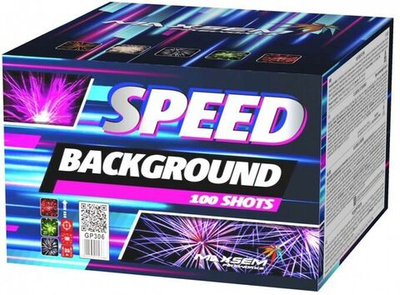 Батарея салютов "Speed Background" GP306 100 залпов * 0.6"