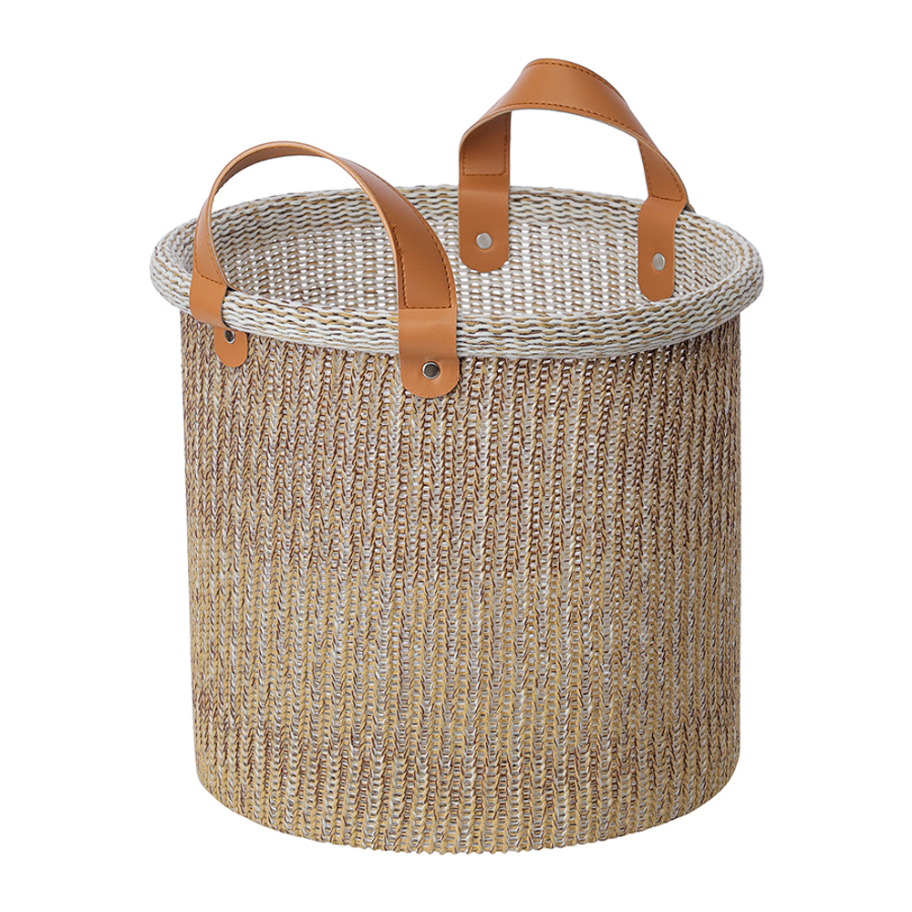 Корзина для хранения Sustainable collection, 27х25 см | бежевая