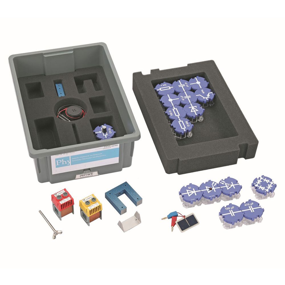 Набор дополнительного лабораторного оборудования "Электроника" PHYWE