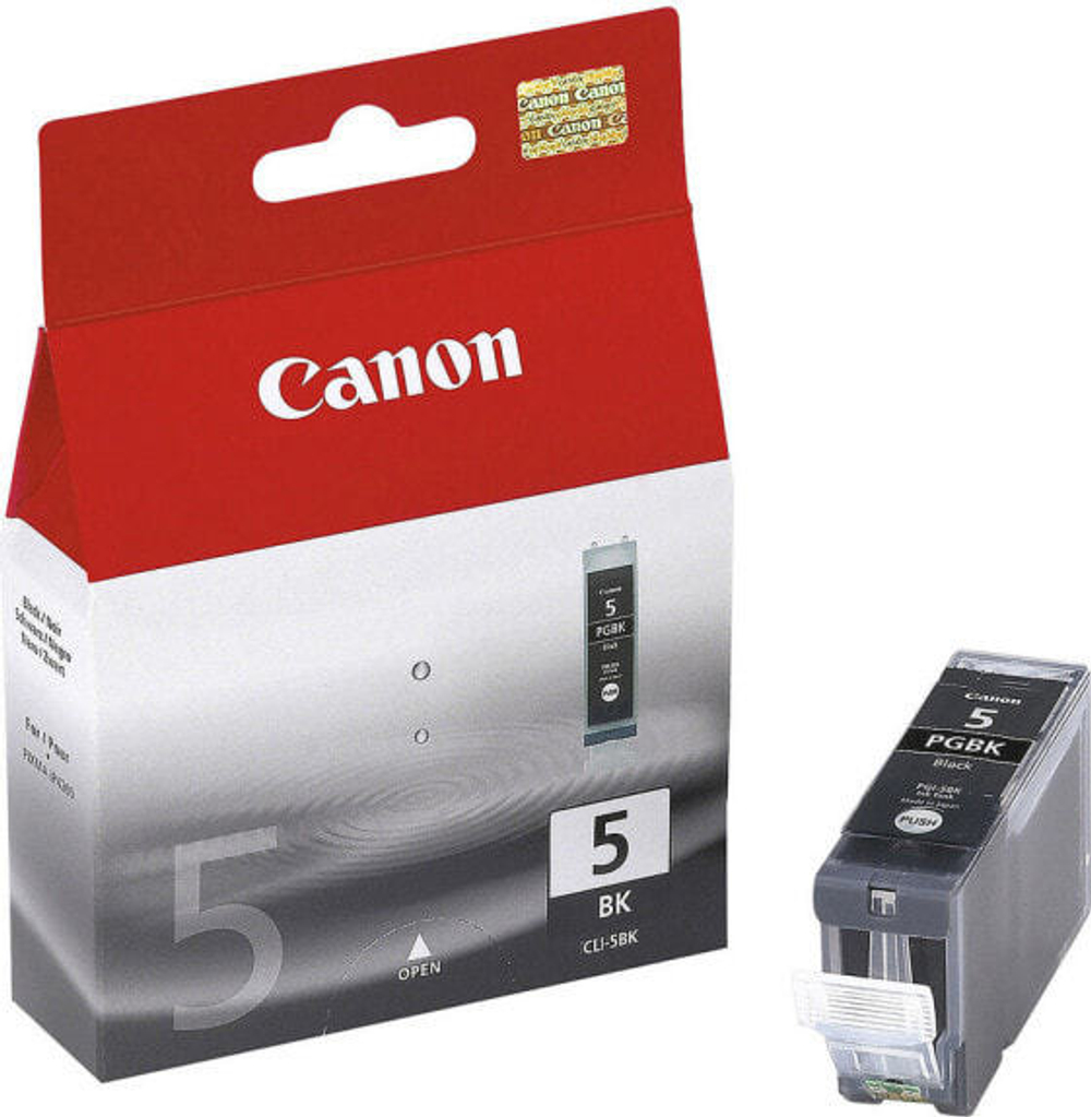 Canon PGI-5BK Подлинный Черный 0628B025