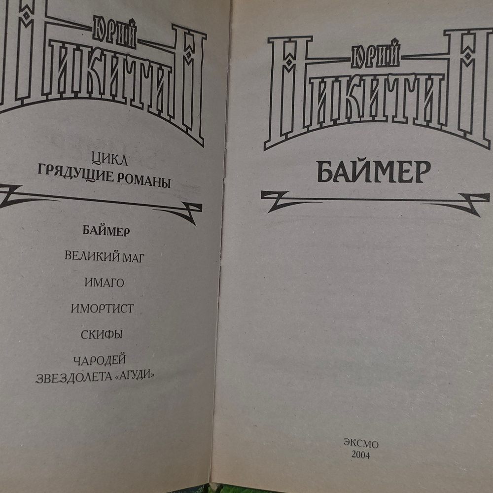 книга "Баймер"