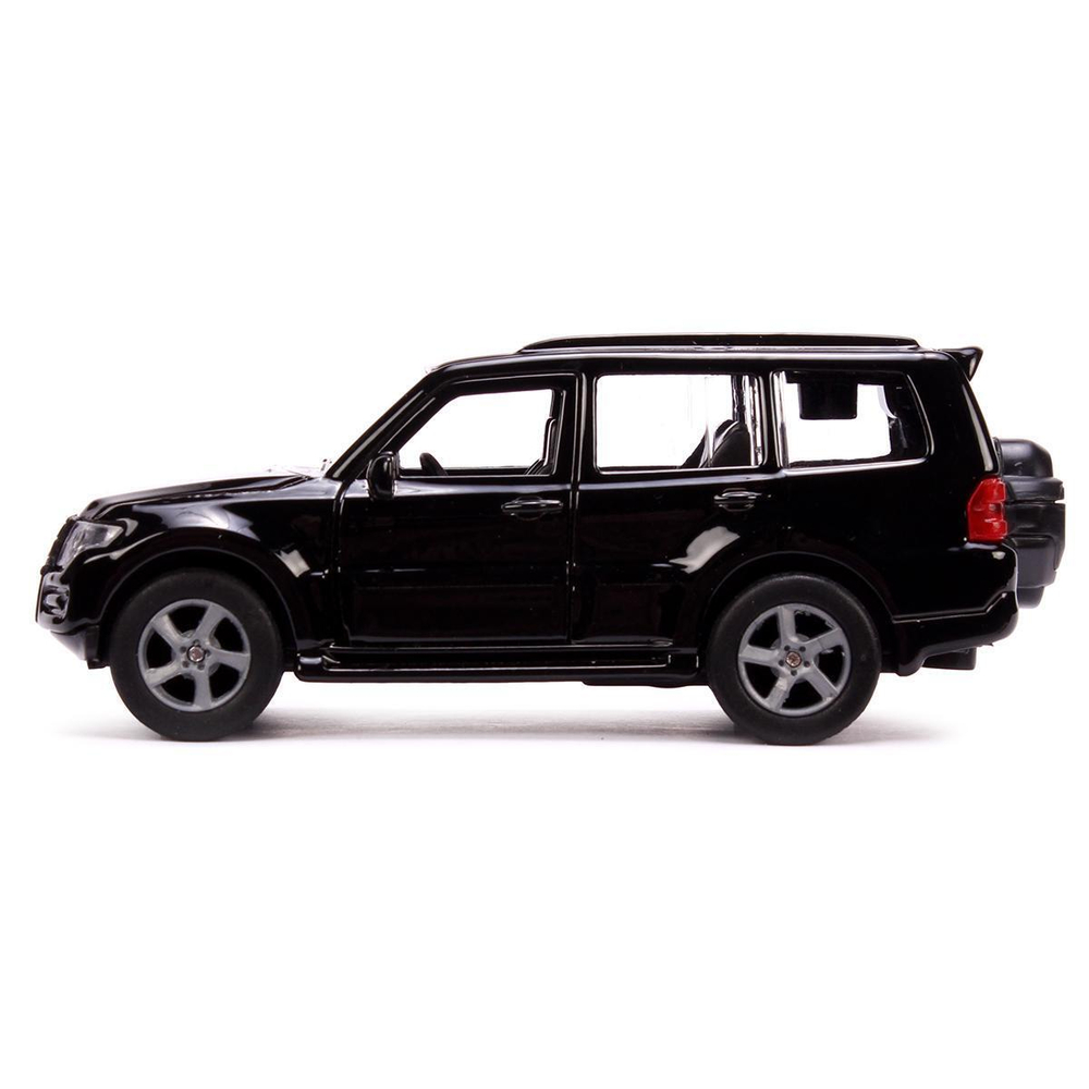 Модель ин. мет. "Mitsubishi Pajero" 12см. черный, откр.дв, баг, коробка SB-17-61-MP-N(BL)-WB (Технопарк)