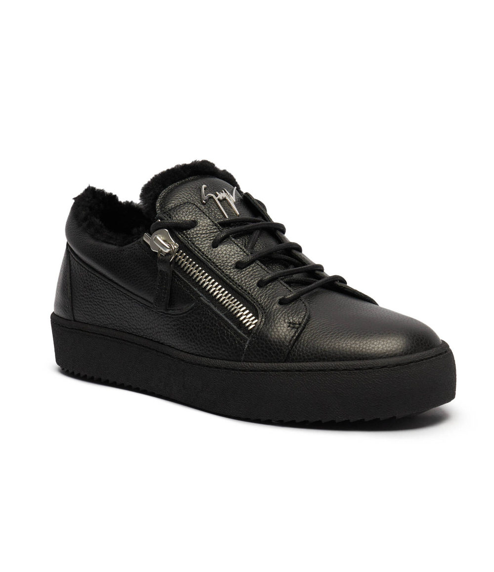 Skórzane кроссовки Giuseppe Zanotti - черный(RU00018)
