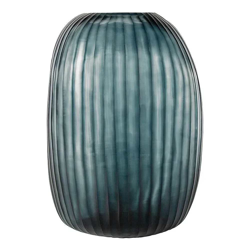 Ваза Guaxs Patara Clear/Dark Indigo, 42 см