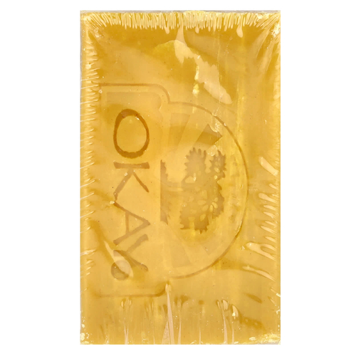 Okay Pure Naturals, Натуральное мыло с куркумой, для лица и тела, 155 г (5,5 унции)