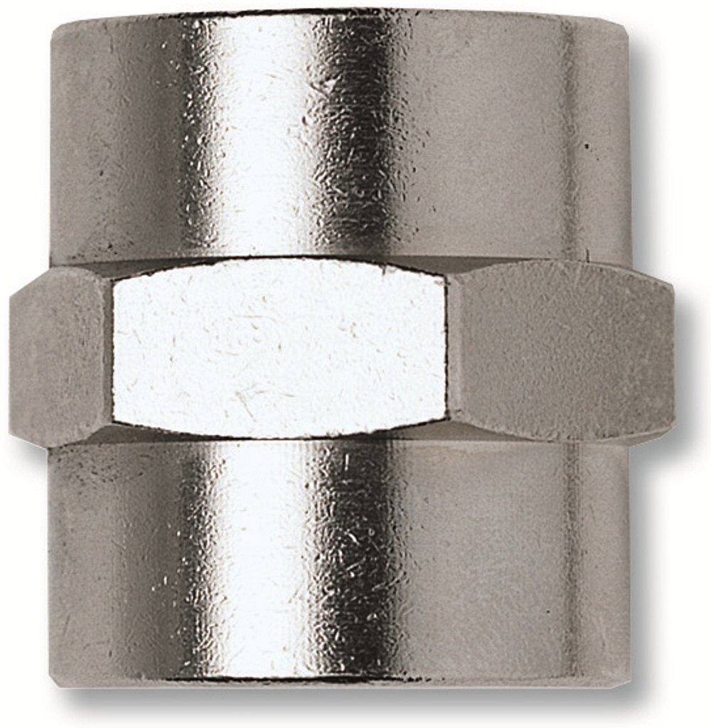 Переходник GAV 1225/4 280/8 F3/8xF3/8 цилиндр. Муфта